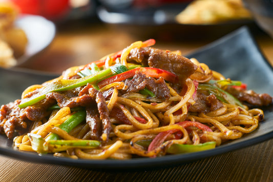 Beef Stir-fry with Noodles