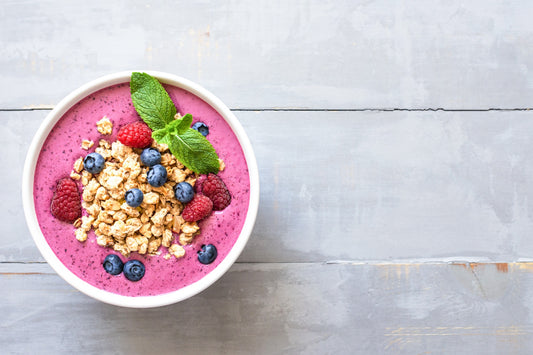 Berry & Almond Butter Smoothie Bowl