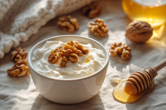 Greek Yoghurt with Honey and Walnuts