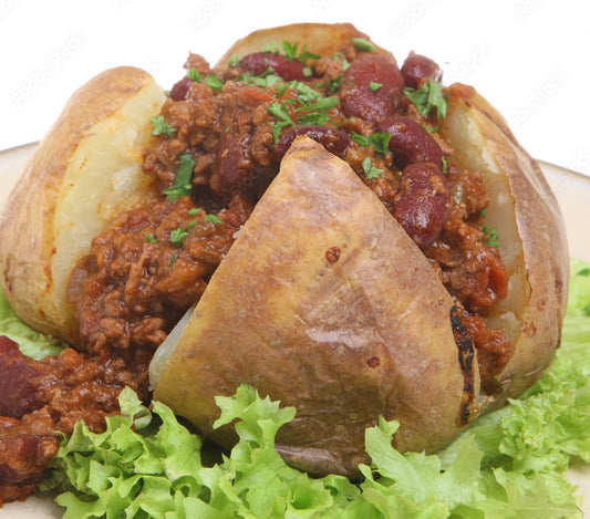 Jacket Potato with Chilli